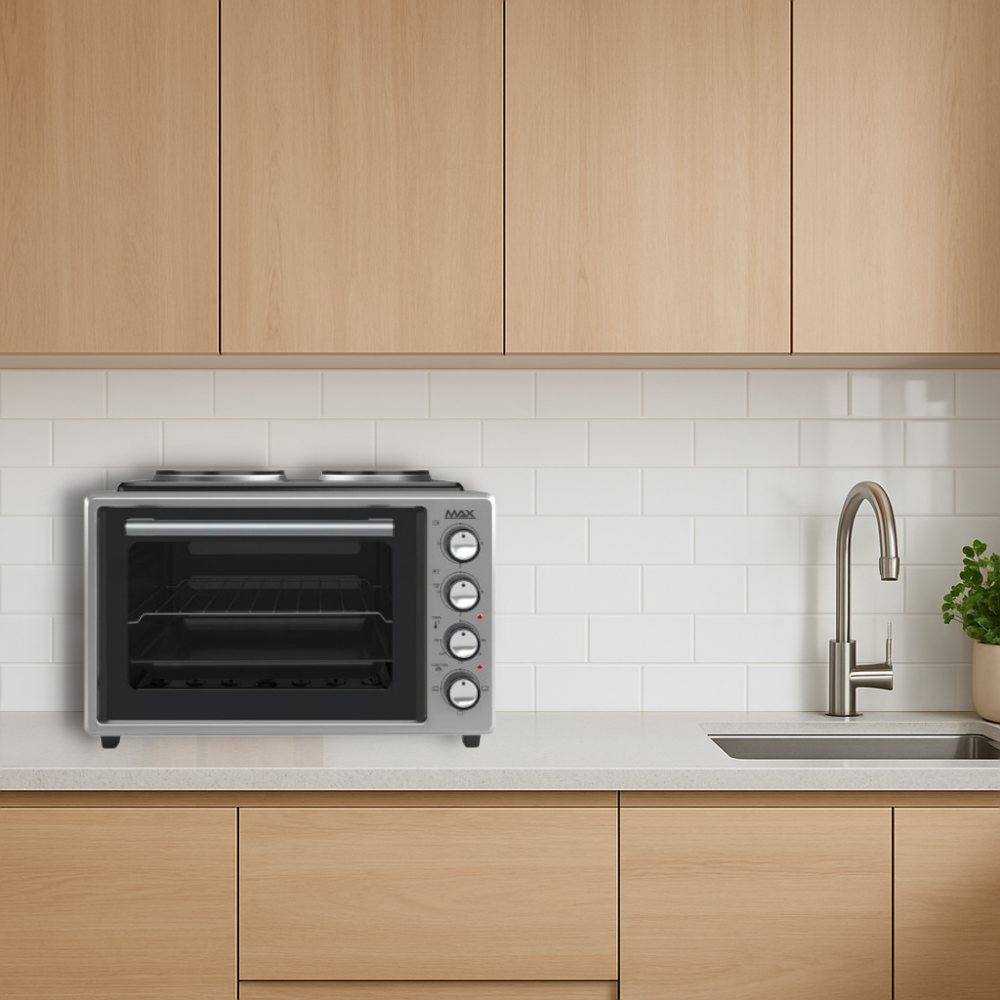 MAX Mini Pećnica 35L sa 2 Ringle – Idealna za Male Kuhinje!