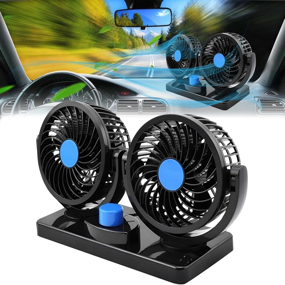 Dupli ventilator za auto/kamion 12/24V