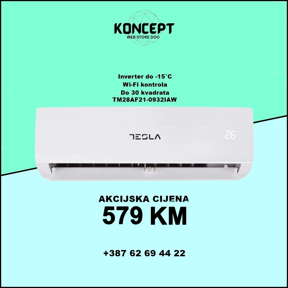 Klima Tesla Inverter WiFi 9ka TM28AF21-0932IAW