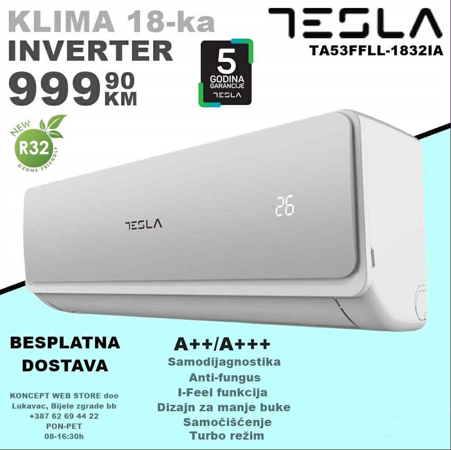 Klima Tesla 18-ka INVERTER TA53FFLL - 1832IA