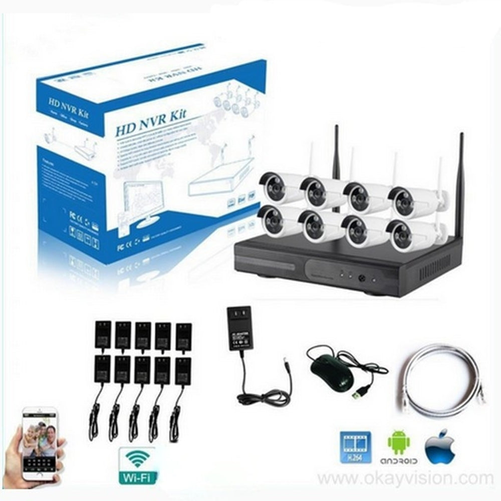 WiFi set kamera 8-kanalni 5G Kit