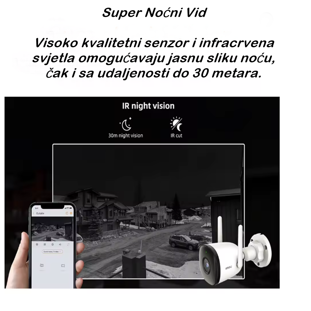 IMOU Bullet 2c kamera 4MP