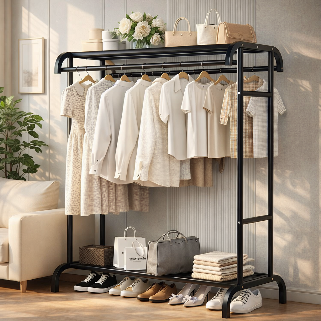 Metalni stalak za odjeću