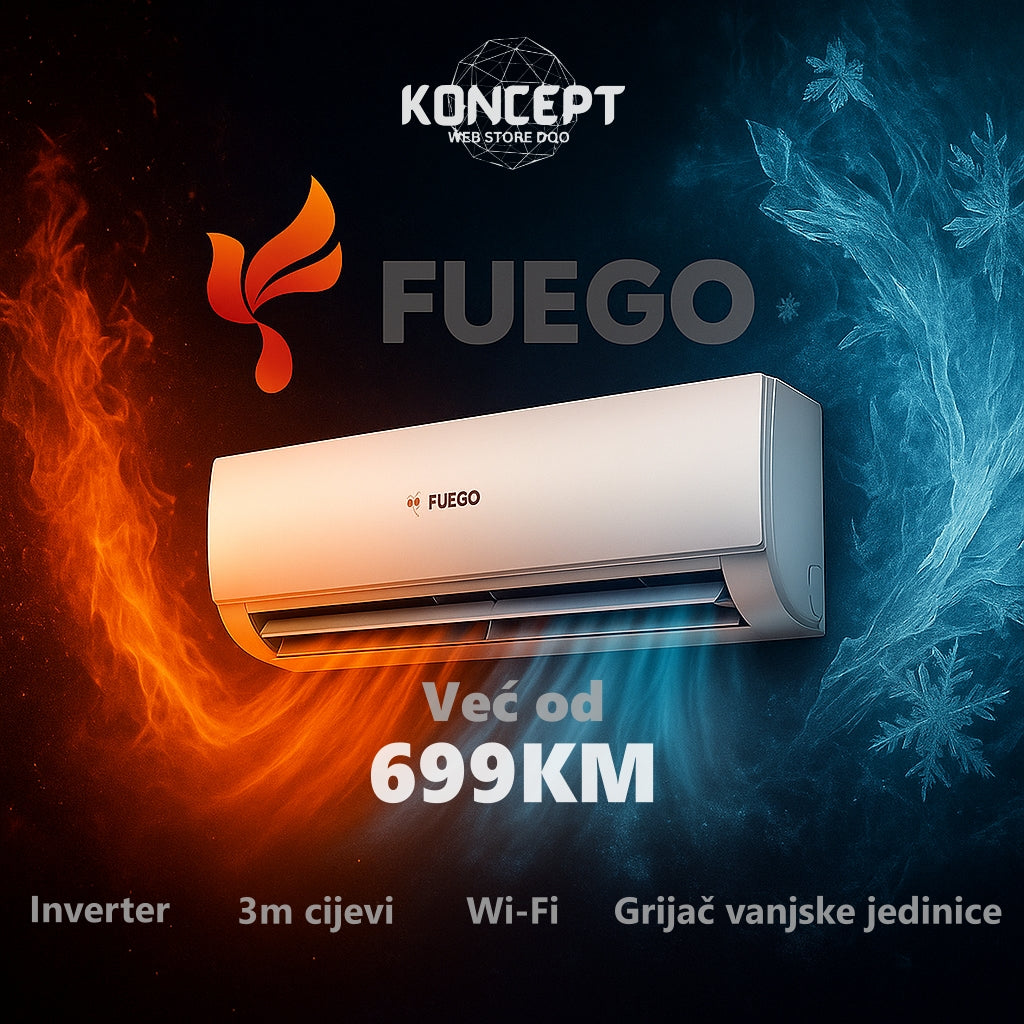 FUEGO klime - najbolji omjer cijene i kvaliteta na BiH tržištu