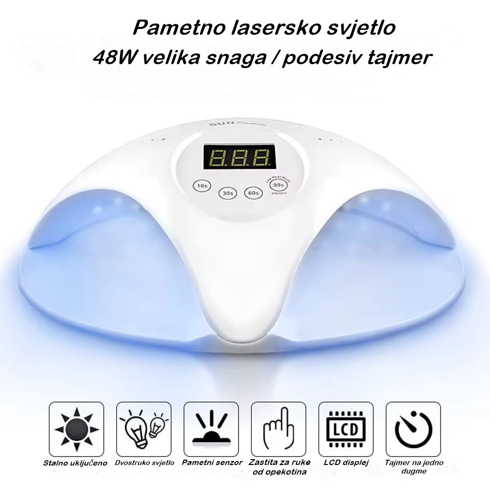 Velika UV LED lampa za nokte