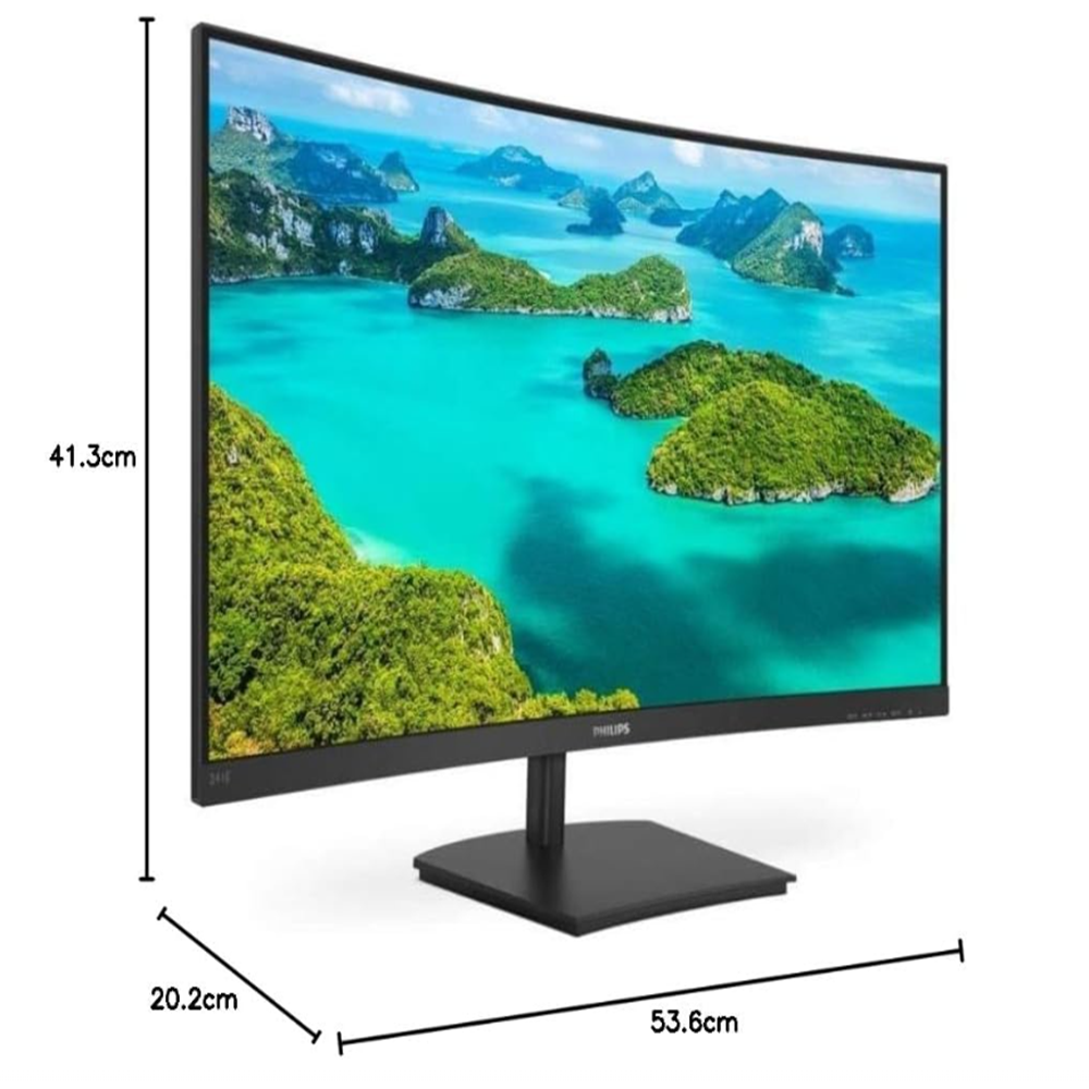 Monitor Philips Zakrivljeni 24'' - 241E1SC
